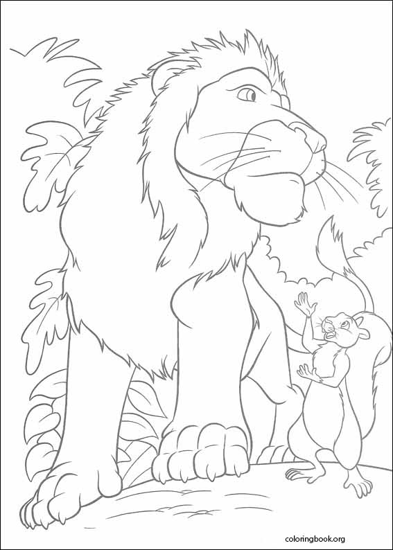 The Wild coloring page (017)