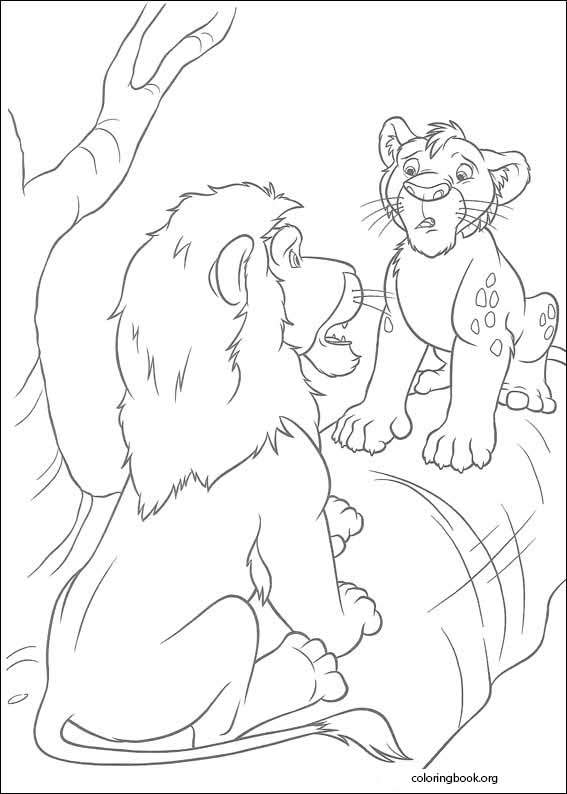The Wild coloring page (022)
