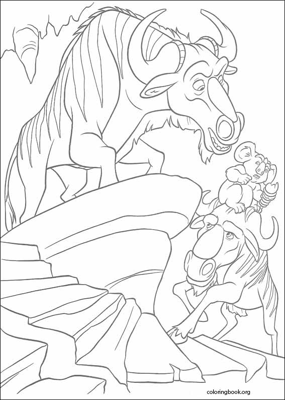 The Wild coloring page (028)