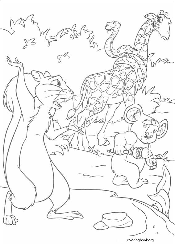 The Wild coloring page (030)