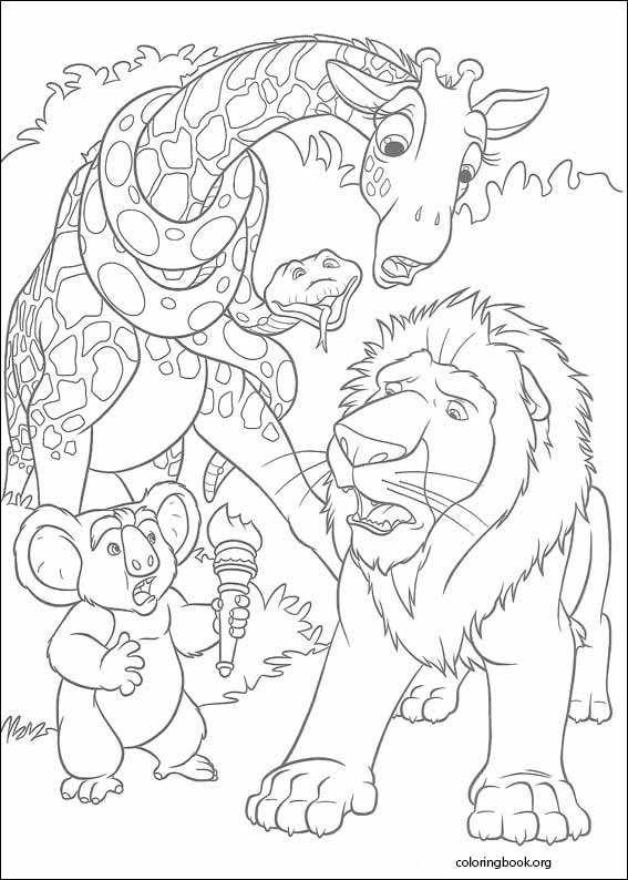 The Wild coloring page (032)