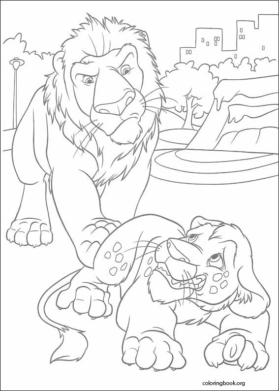 The Wild coloring page (041)