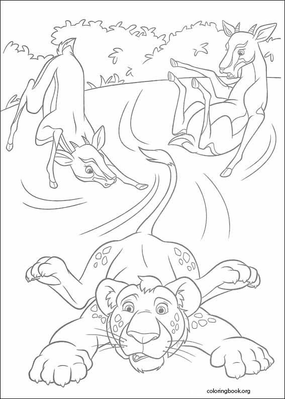 The Wild coloring page (043)