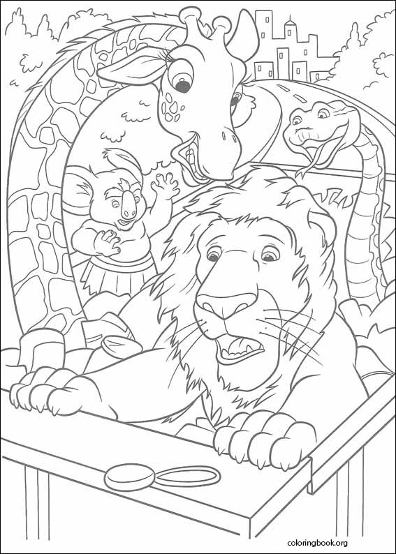 The Wild coloring page (046)