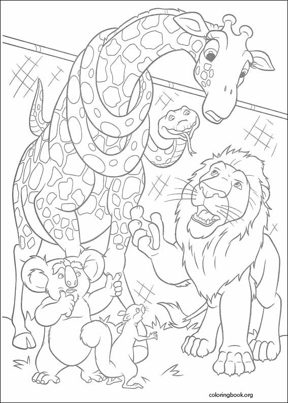 The Wild coloring page (048)