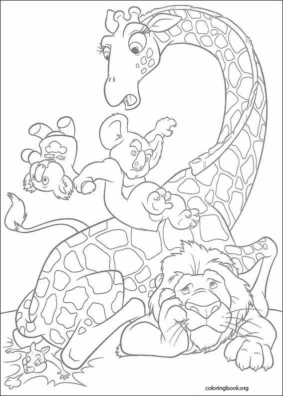 The Wild coloring page (051)