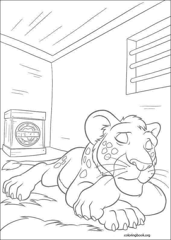 The Wild coloring page (054)