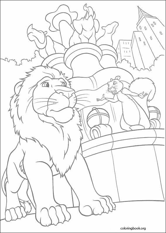 The Wild coloring page (058)