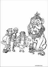 The Wizard Of Oz coloring page (012)