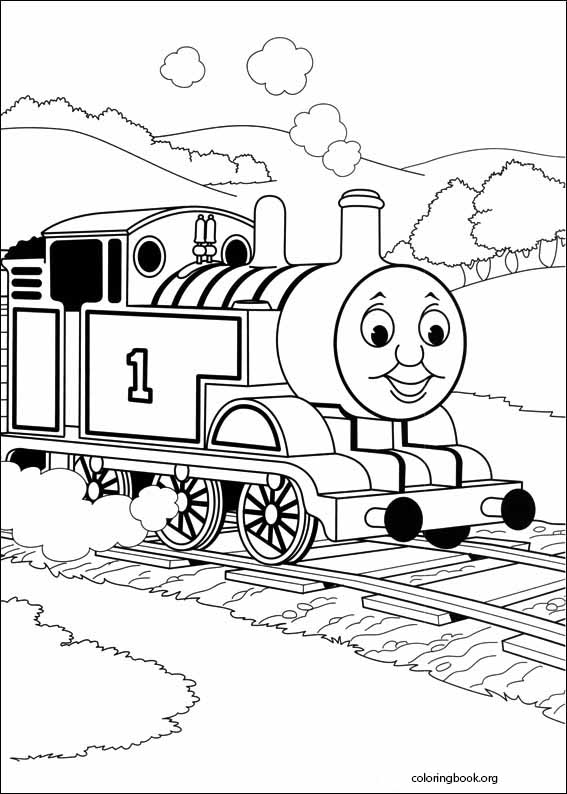 Thomas & Friends coloring page (004)