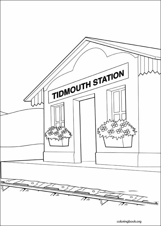 Thomas & Friends coloring page (007)