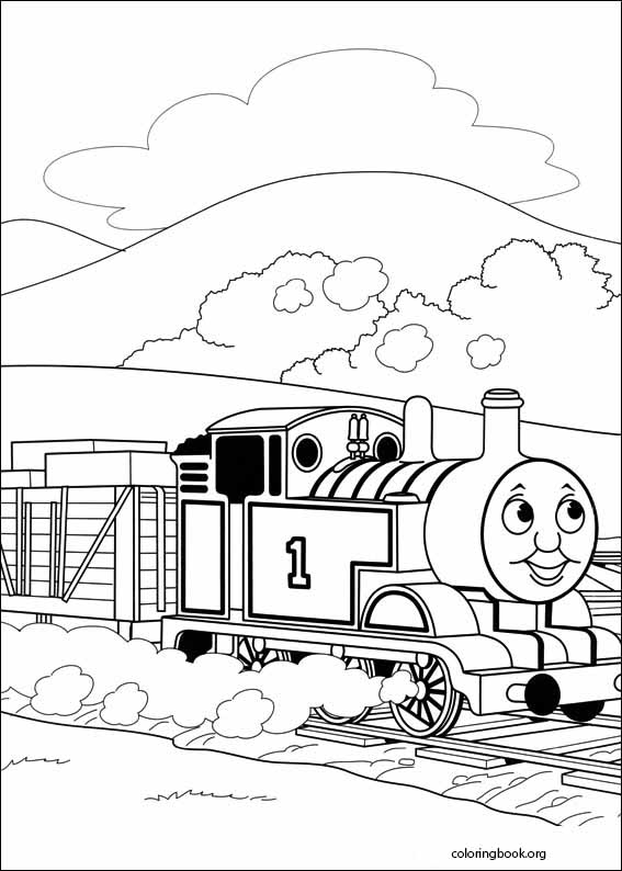 Thomas & Friends coloring page (012)