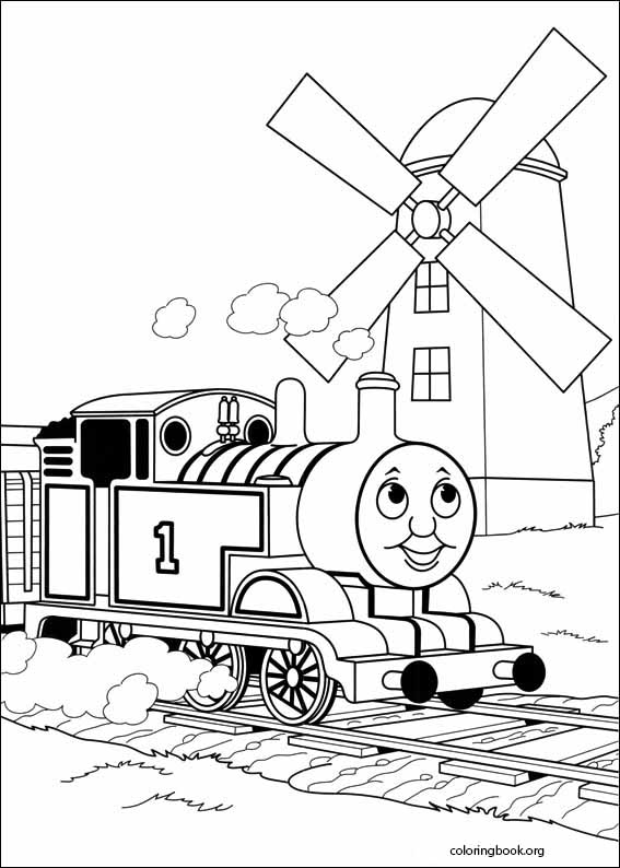 Thomas & Friends coloring page (013)