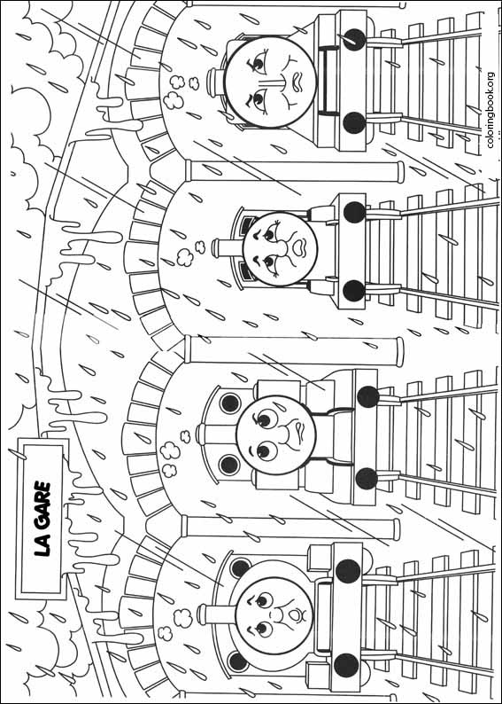 Thomas & Friends coloring page (018)