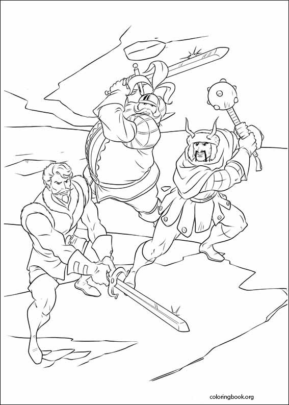 Thor coloring page (025)