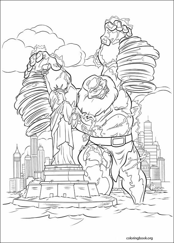 Thor coloring page (027)