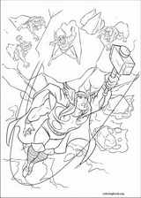 Thor coloring page (009)