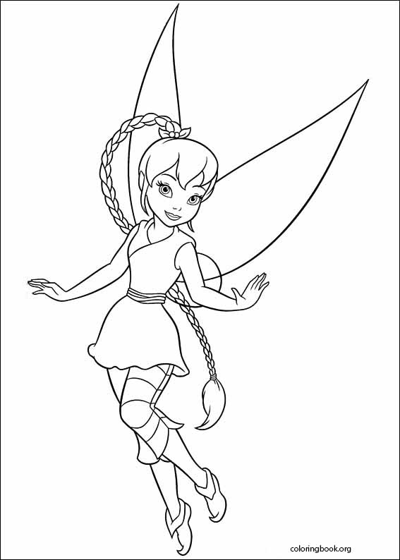 Tinker Bell coloring page (002)