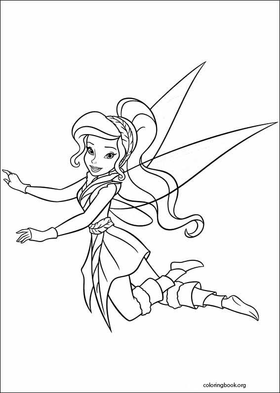 Tinker Bell coloring page (003)