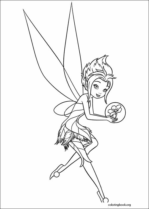 Tinker Bell coloring page (004)