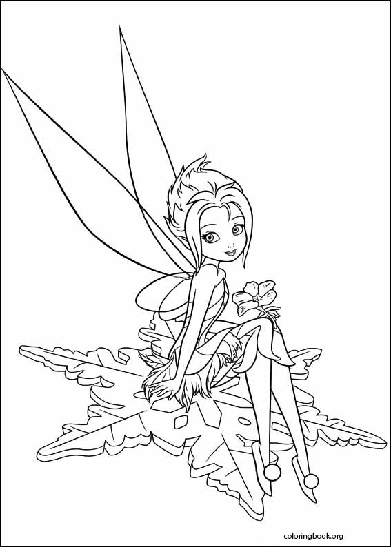 Tinker Bell coloring page (005)