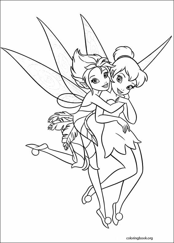 Tinker Bell coloring page (007)