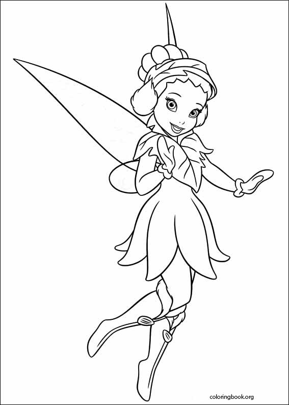 Tinker Bell coloring page (008)
