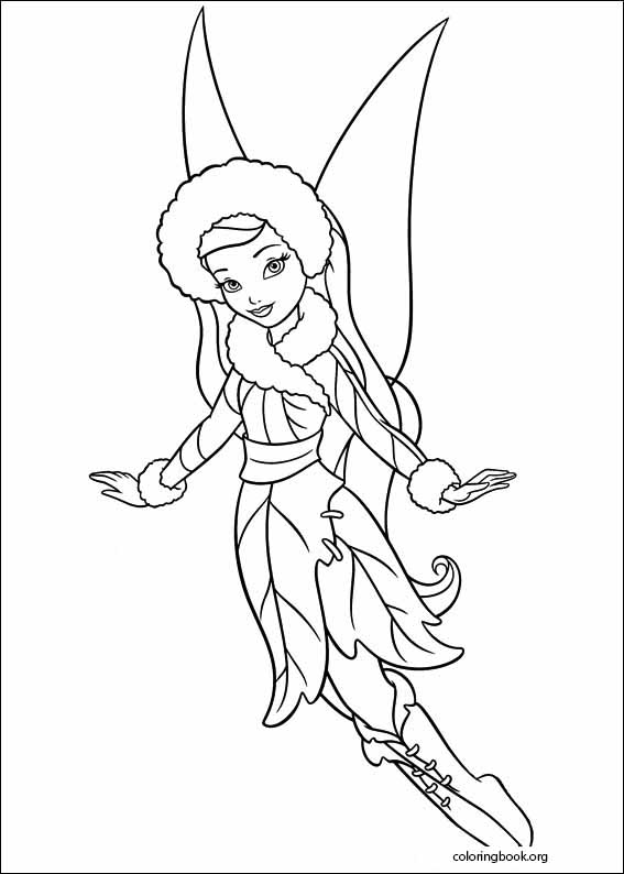 Tinker Bell coloring page (010)