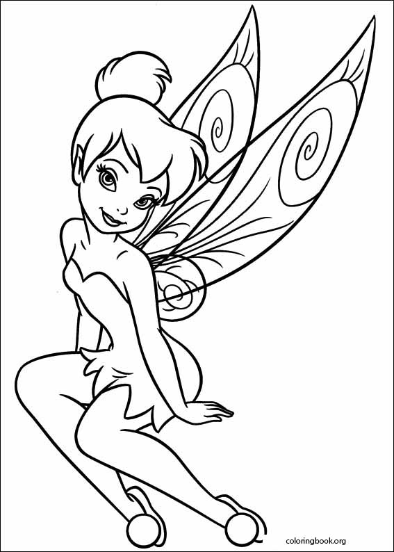 Tinker Bell coloring page (011)