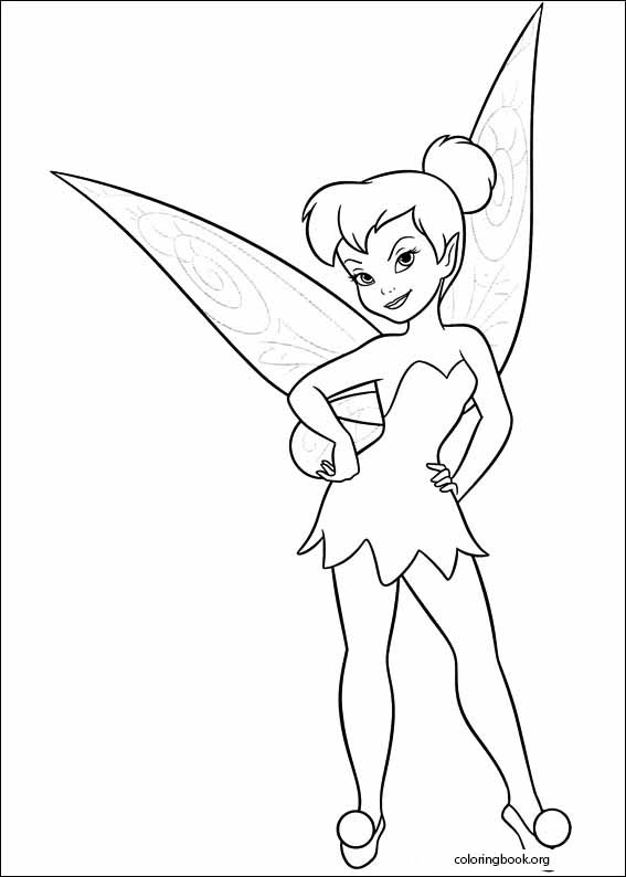 Tinker Bell coloring page (013)
