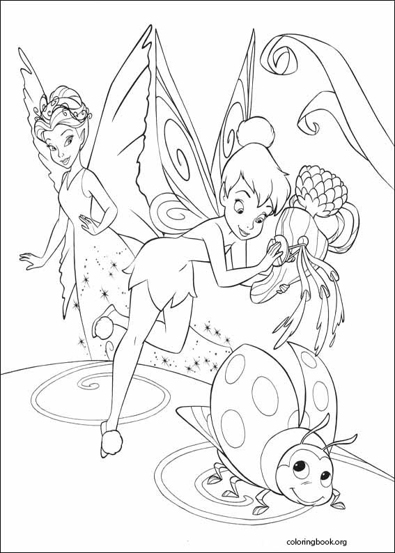 Tinker Bell coloring page (016)