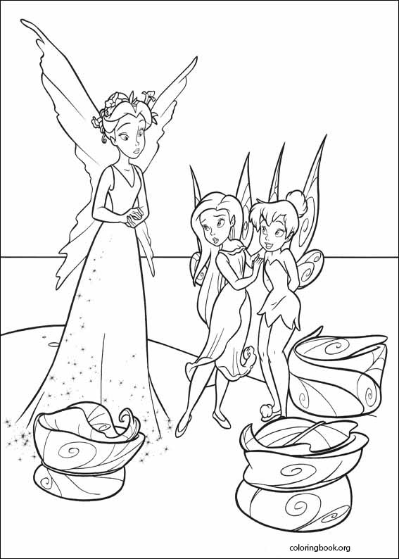 Tinker Bell coloring page (018)