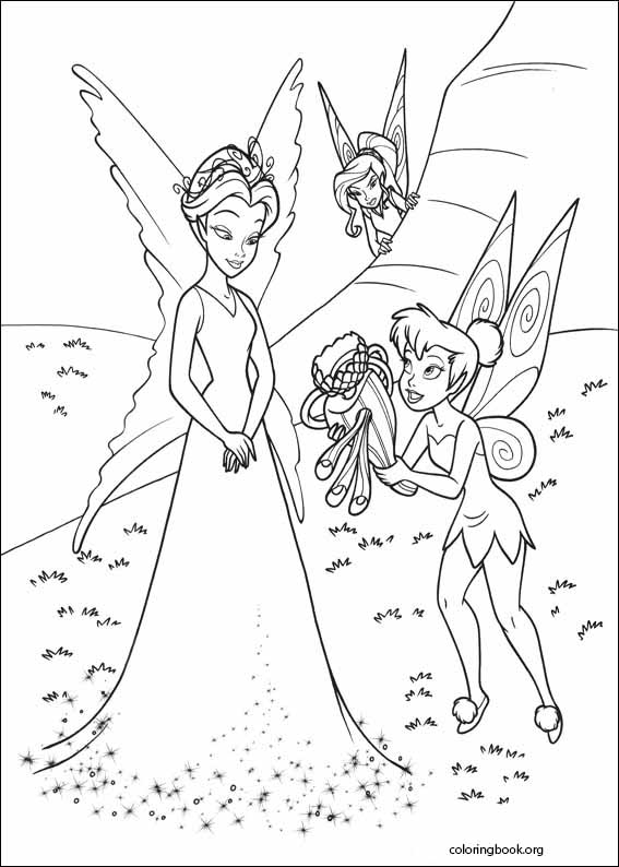Tinker Bell coloring page (019)