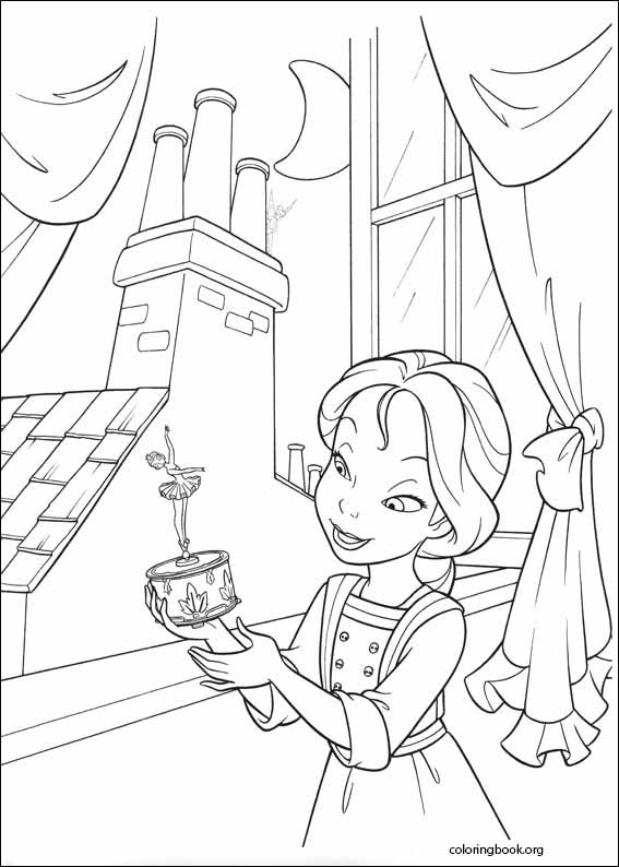 Tinker Bell coloring page (020)