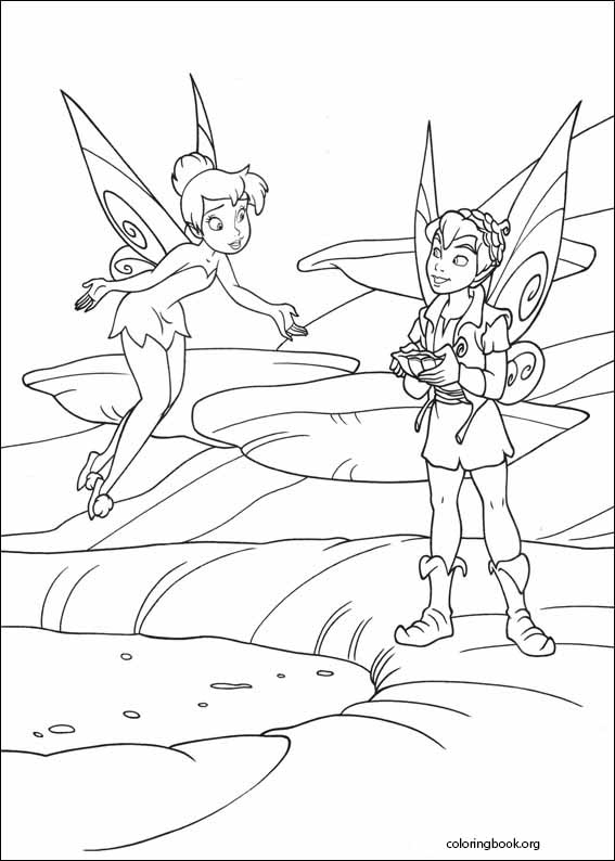 Tinker Bell coloring page (021)