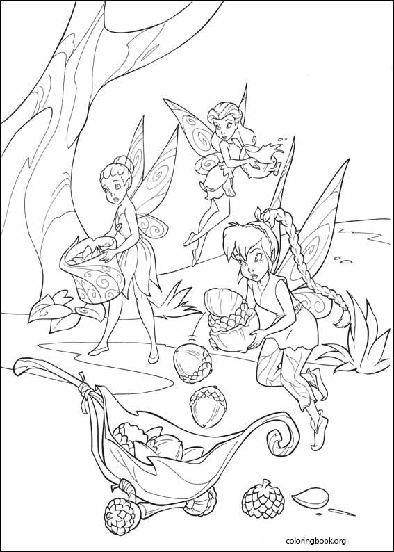 Tinker Bell coloring page (023)