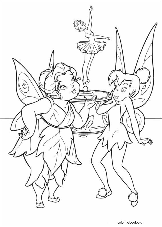 Tinker Bell coloring page (024)