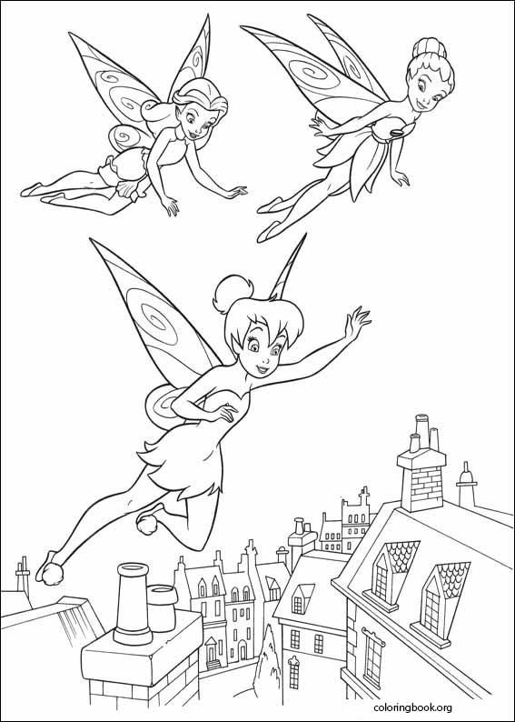 Tinker Bell coloring page (025)