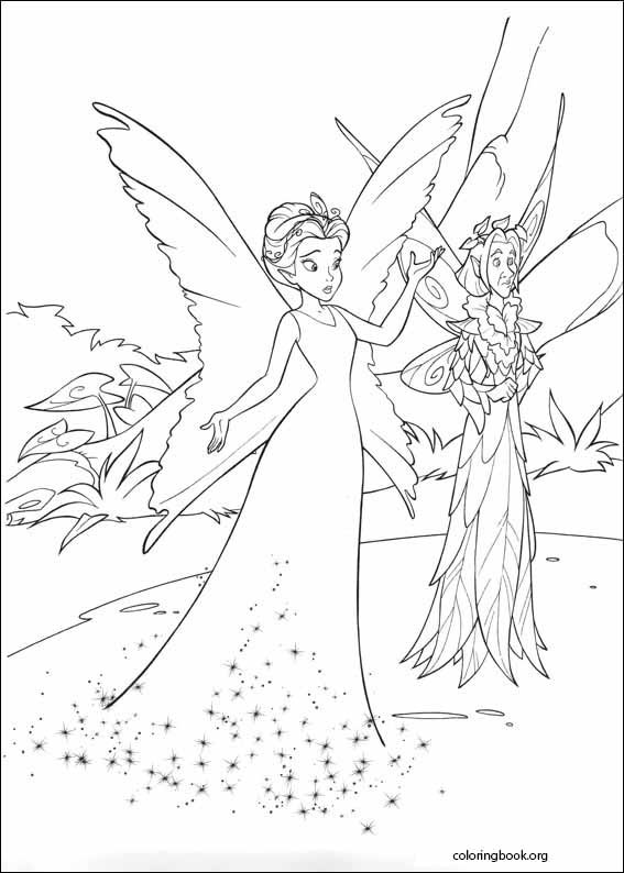 Tinker Bell coloring page (030)