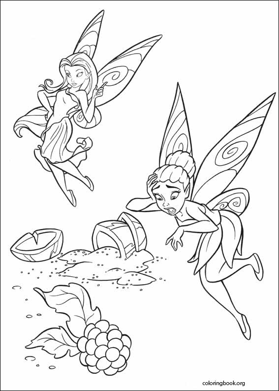 Tinker Bell coloring page (031)