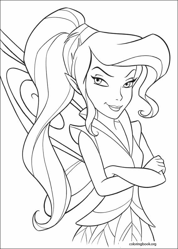 Tinker Bell coloring page (033)