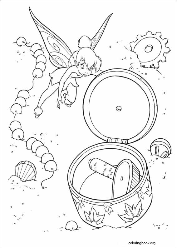 Tinker Bell coloring page (035)
