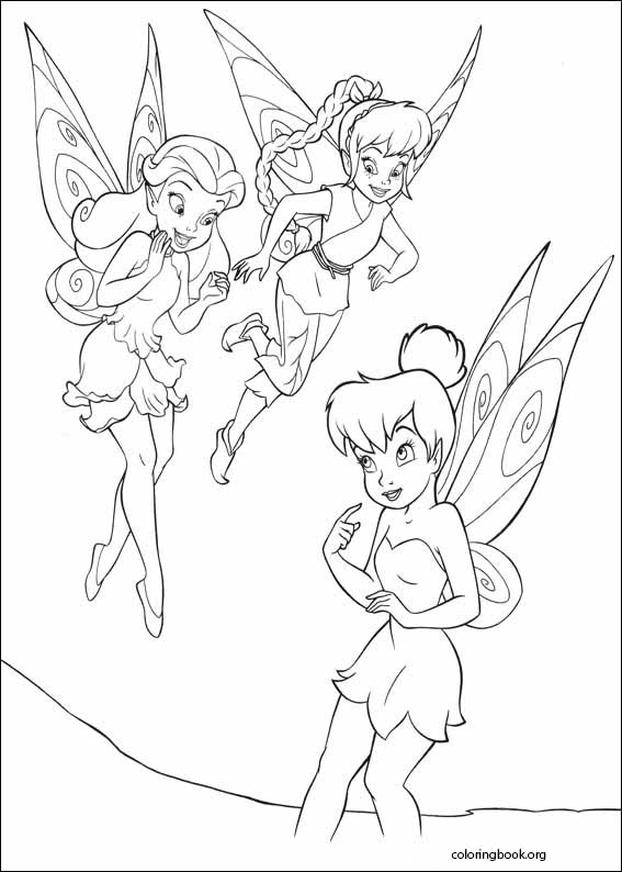 Tinker Bell coloring page (039)