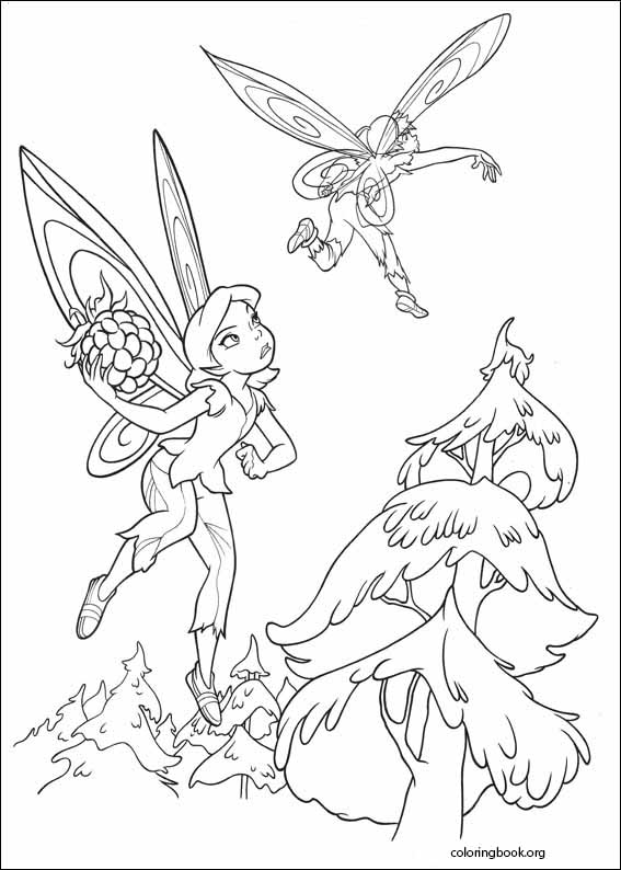 Tinker Bell coloring page (040)