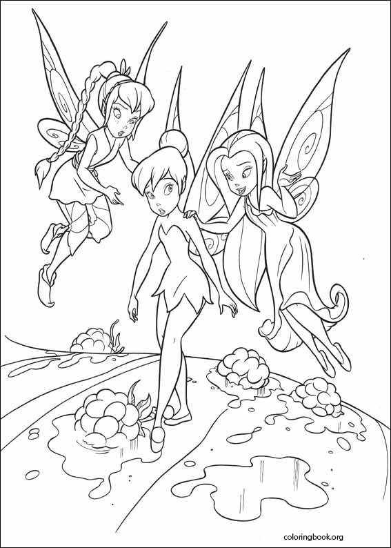 Tinker Bell coloring page (041)