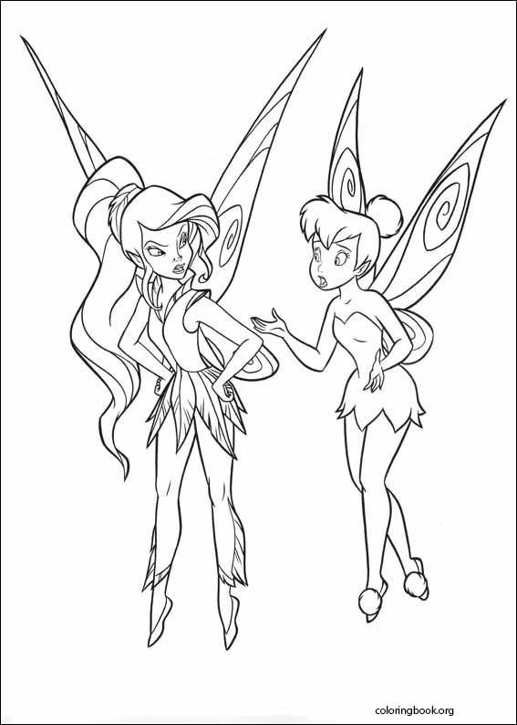 Tinker Bell coloring page (043)