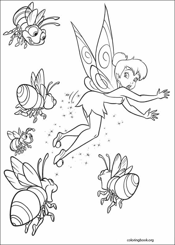 Tinker Bell coloring page (049)