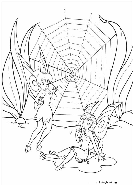 Tinker Bell coloring page (050)