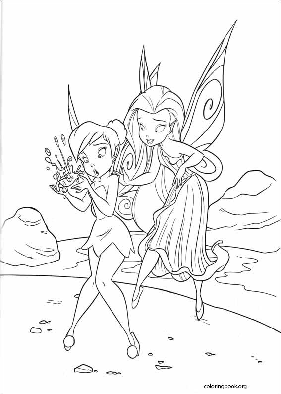 Tinker Bell coloring page (051)