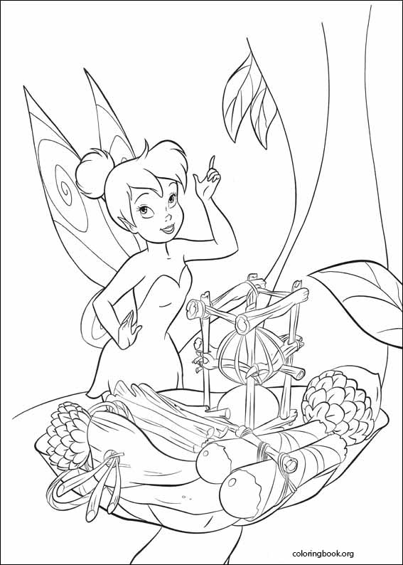Tinker Bell coloring page (053)